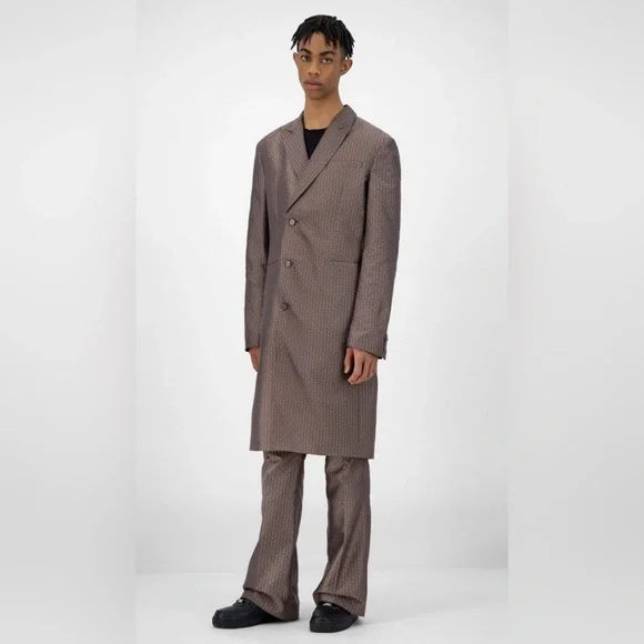 NEW Daily Paper Brown Kayson Coat Brown, Mens Jackets Size L New w/Tag $175 - Picture 7 of 7